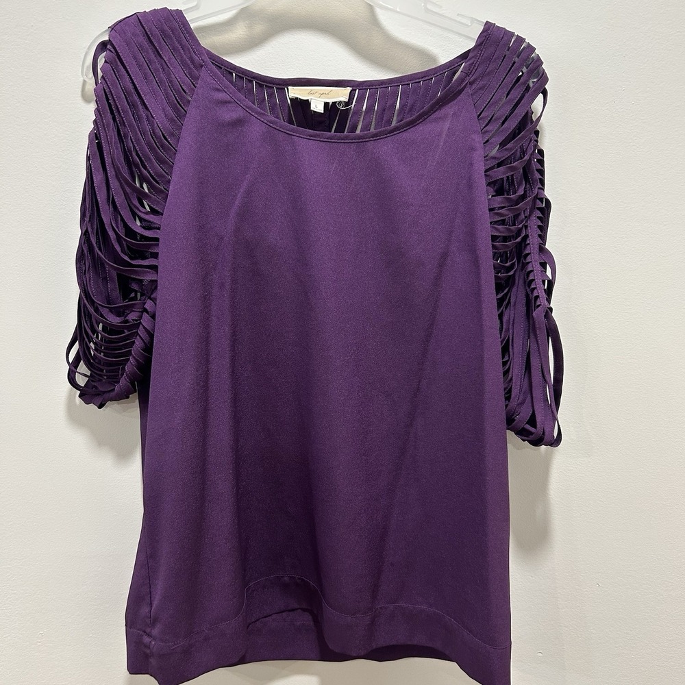 Purple Fashion Top Size L